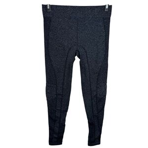 Goode Rider Charcoal Heather Seamless Full Seat Tights/Leggings Sz Large